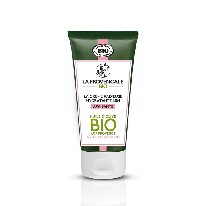Crema hidratanta organica La Provençale Bio Radiant Moisturizing Cream 50 ml