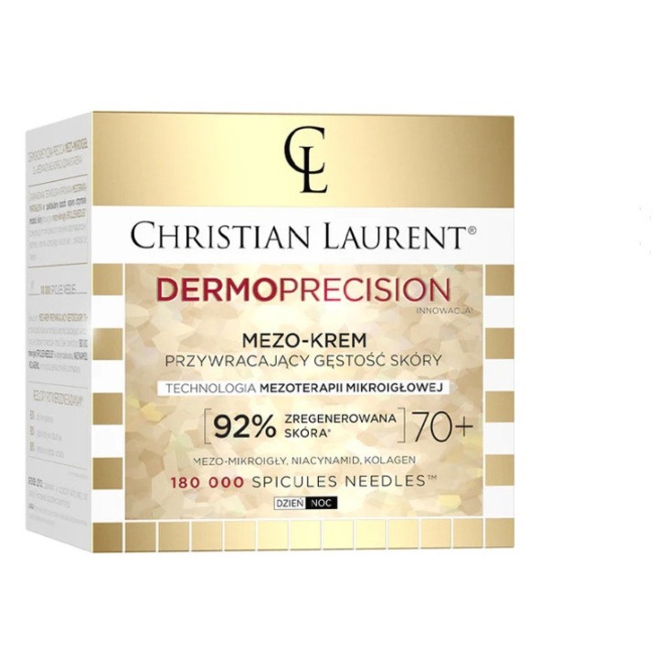 Christian Laurent Dermoprecision Meso-Cream 92%, crema care restabileste densitatea pielii 70+, 50 ml