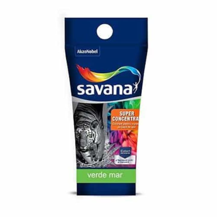 Pigment Savana, colorant superconcentrat pentru vopsele lavabile, verde mar, 30ml