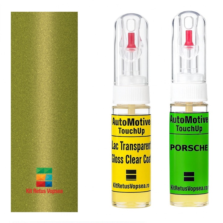 Kit retus vopsea touch-up Porsche Panamera POR2S1 (Peridot), POR2S1, 2S1, 7L7L, 7L, 65231
