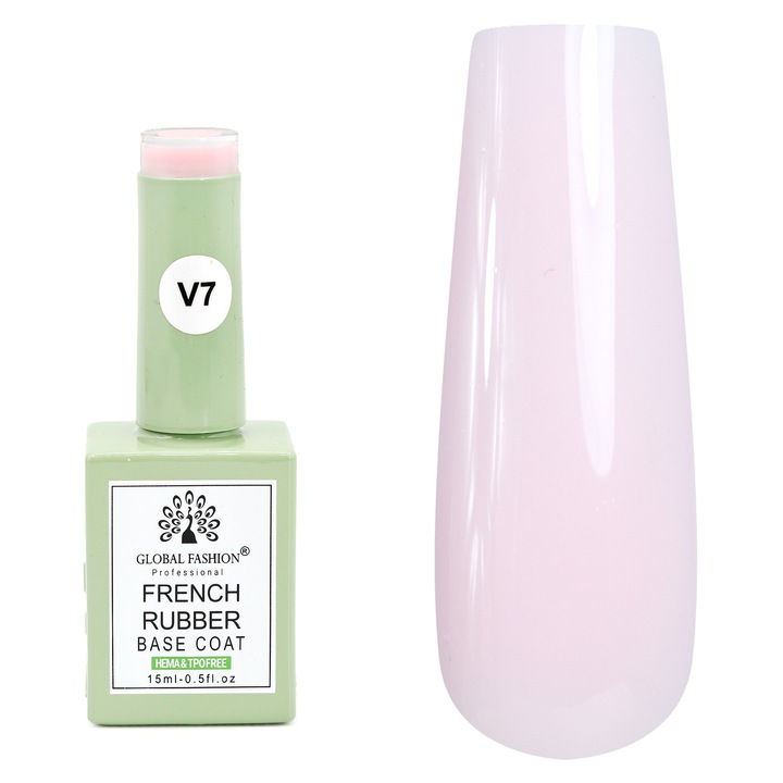 Baza French pentru unghii, 15 ml, 07 VE106