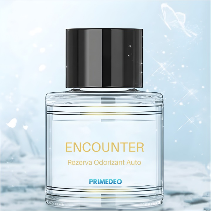 PRIMEDEO® Autóillatosító Utántöltő, ENCOUNTER Illat, 50ml, 2-6 Hónapig Tartós, Prémium Formula, Koncentrált Illóolaj