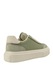 Pantofi sport, barbati, ADA SHOES, FP26306 verde, piele nabuc 43