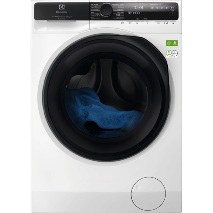 Masina de spalat rufe ELECTROLUX EW9F5417SWCE PerfectCare800 Ecoline, 10 kg, 1400 rpm, Clasa A, Wi-Fi, motor Inverter, display LED, ColourCare+SteamCare + SensiCare+SmartSelect, Ul