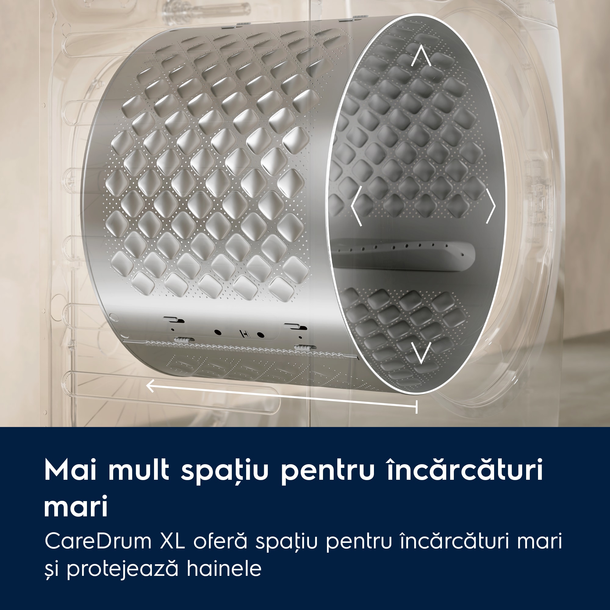 Masina de spalat rufe ELECTROLUX EW7F3614SUE PerfectCare700 Ecoline, 10 kg, 1600 rpm, Clasa A, motor Inverter, display LED, SteamCare + SensiCare, dozator Universal, QuickCare 69', Rapid 20', Abur Improspatare, Sport,Outdoor, TimeManager, Alb
