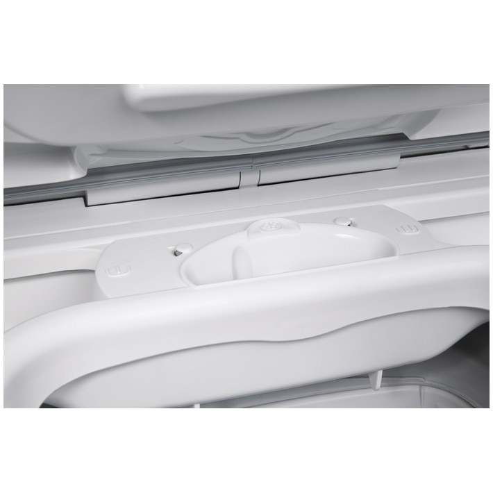 Masina de spalat rufe cu incarcare verticala ELECTROLUX EW6T5271E PerfectCare600, 7 kg, 1200 rpm, Clasa B, motor Inverter, SensiCare, Rapid 14min,Antialergic cu Abur, Sport,Outdoor, Denim, TimeSave, Silent, Adancime totala 60 cm, alb