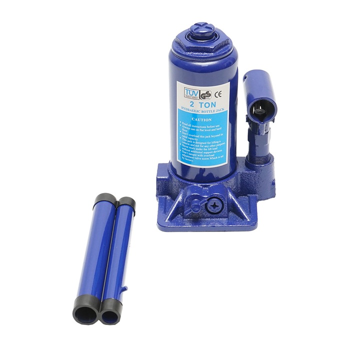 Cric hidraulic Breckner, 2 tone, 150mm-361mm, diametru 60mm, talpa 110x103mm