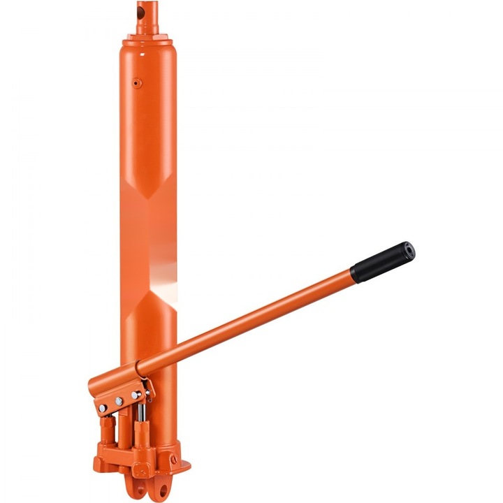 Дълъг хидравличен крик, 8 тона, регулируема височина 66-116 см, помпа с двоен бутален механизъм, 660x125x115 мм