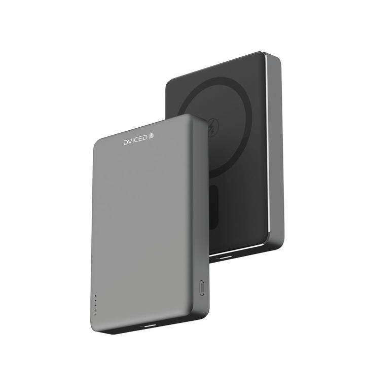 Dviced Ultrathin MageSafe 10000mAh Powerbank Black/Grey, 259429, Powerbank