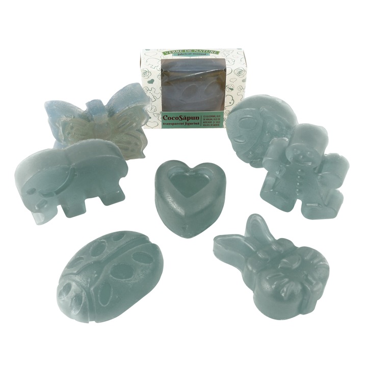 Sapun solid Verre De Nature cu argan, avocado si menta, 50g