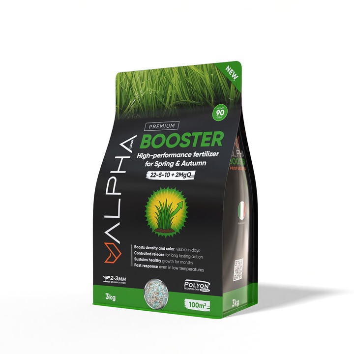 Ingrasamant Gazon Primavara/Toamna Alpha Booster 3kg