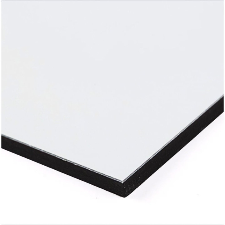 Placa compozit aluminiu BOND 3mm, alb-primer, 1500x4050mm, grosime compozit 0.15mm