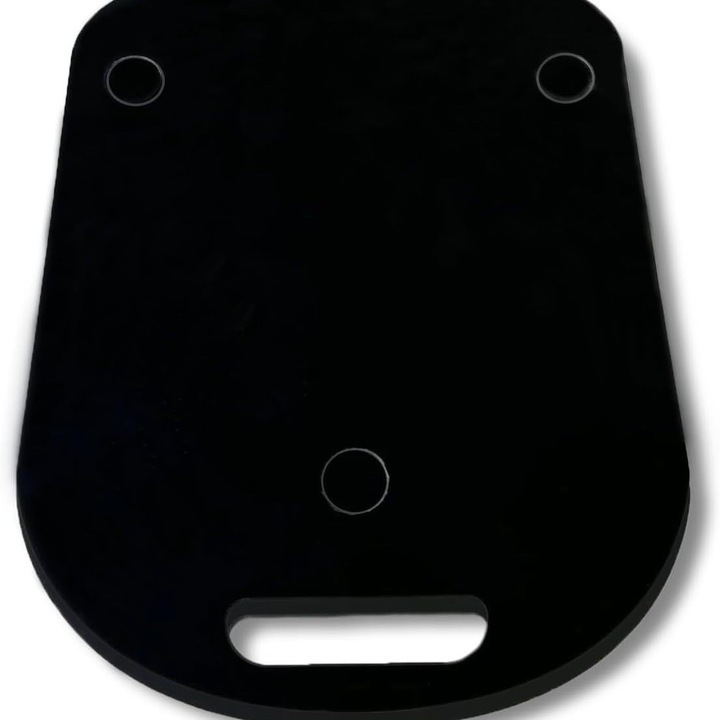 Baza din acril neagra pentru Thermomix TM6 si TM5, suport stabil, miscare usoara