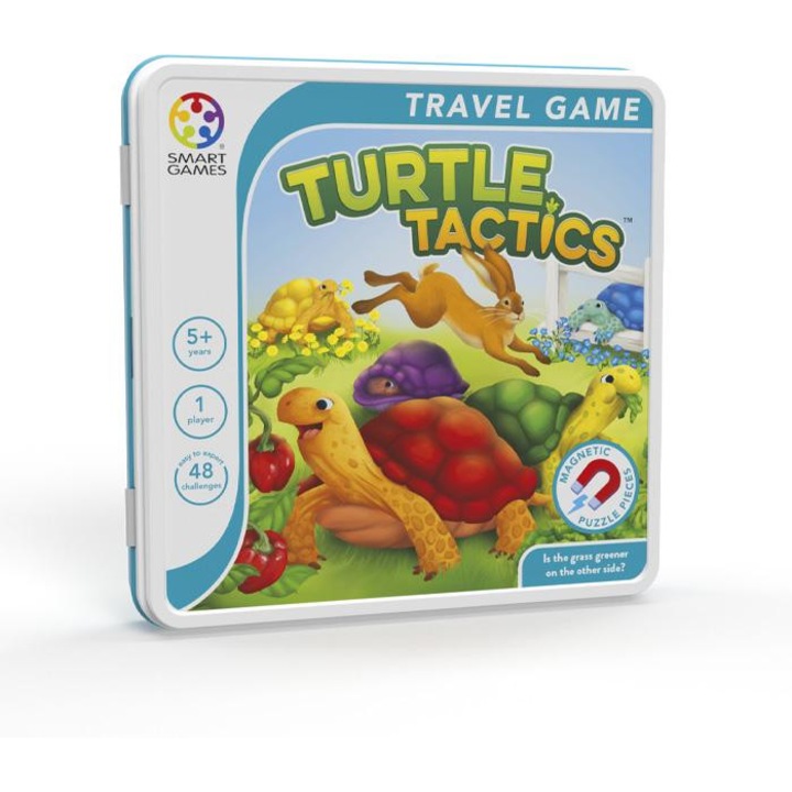 Joc de societate, Smart Games, Turtle Tactics, 48 provocări, 1 jucător, metalic