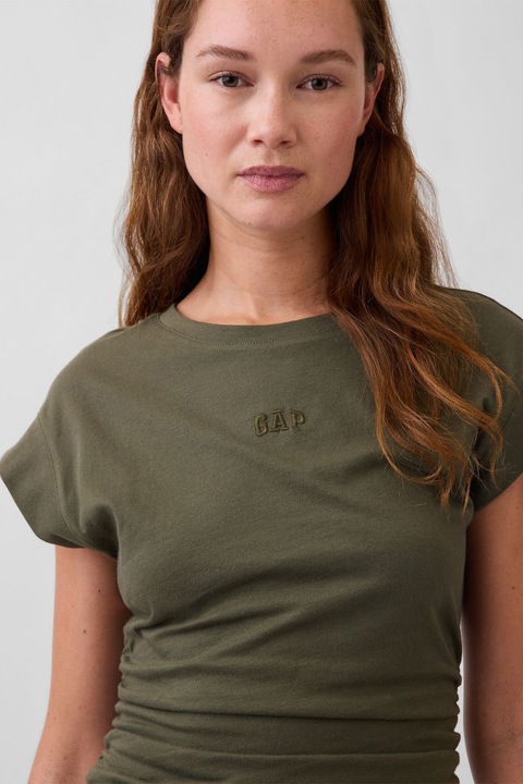 GAP, Рокля с рюш, Маслинено зелено