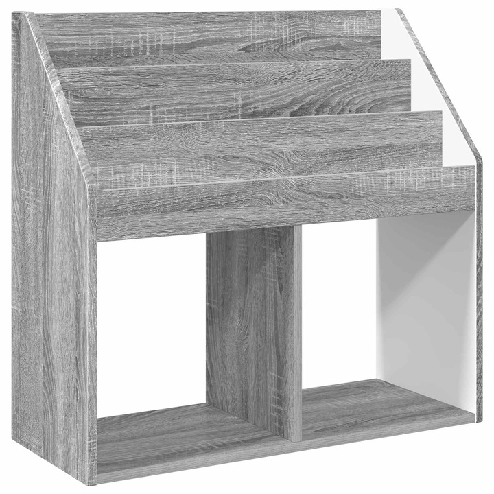 Raft pentru copii vidaXL, Lemn vechi 72, 5 x 29, 5 x 69 cm Lemn compozit