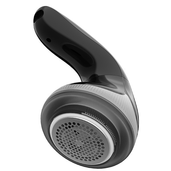 Aparat de curățat scame, LAFE LintXpert, 5 W, fără fir, negru, recipient detasabil