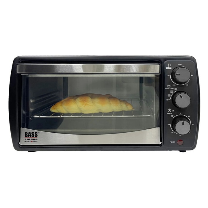 Cuptor electric, capacitate 15 l, putere maxima 1600 W, Bass Polslka 10373