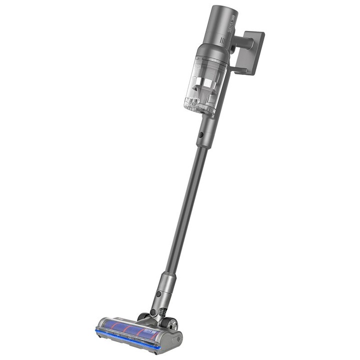 Aspirator vertical cu acumulator, 2 in 1, capacitate colectare 0.8 l, Putere 280 W, baterie Li-Ion, filtru HEPA