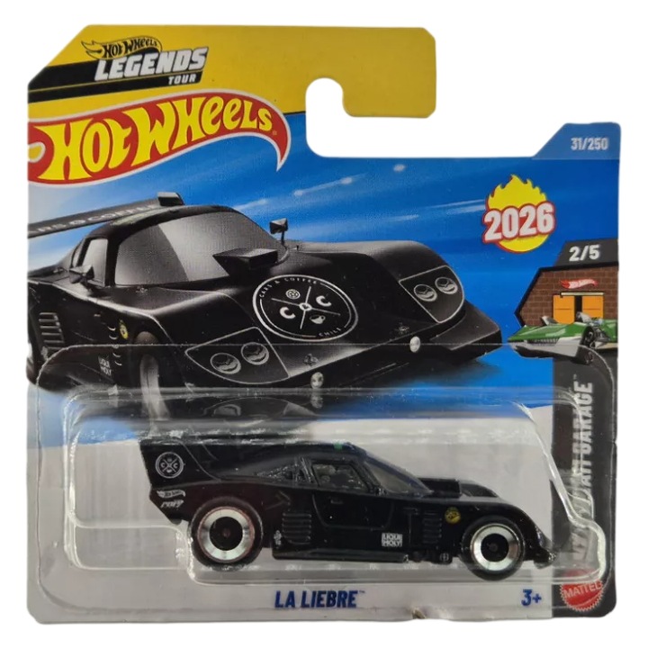 Masinuta Metalica Hot Wheels La Liebre Negru 2026