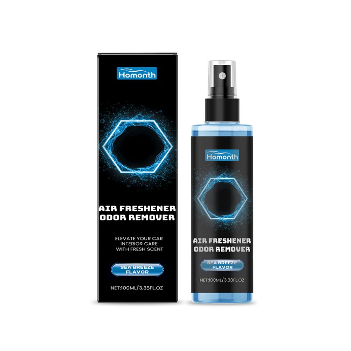 Odorizant auto, deodorant si eliminator de mirosuri, parfum marin, 100ML