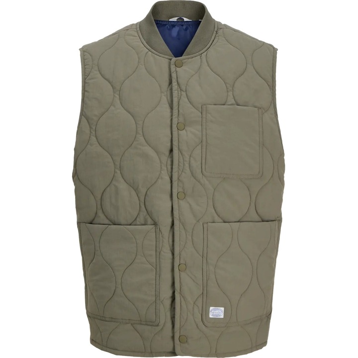 Vesta JACK &JONES Caleb Quilted 55922, Kaki