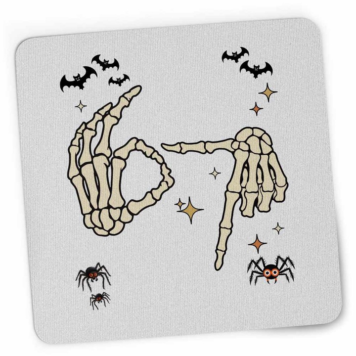 Mousepad Six Seven Schelet Maini 67 Meme, 21x19cm