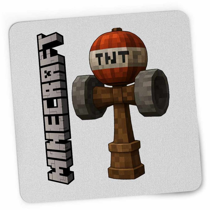 Mousepad Kendama Minecraft TNT Roblox Skin, 21x19cm