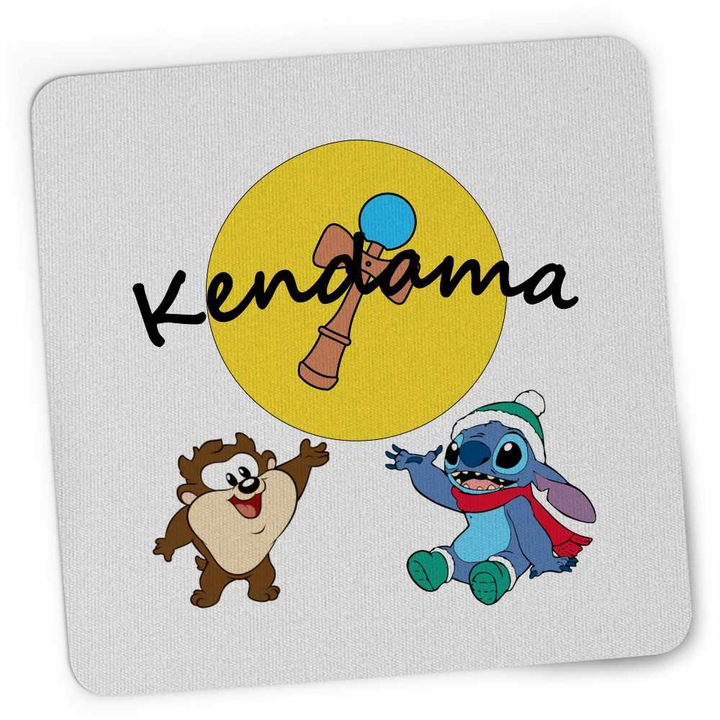 Mousepad Kendama Toata Ziua All Day Gaming, 21x19cm