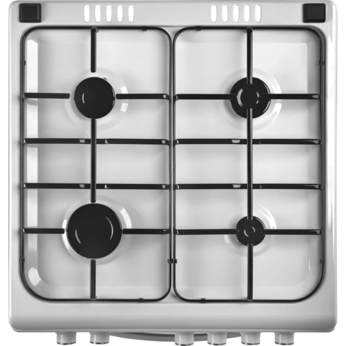 Aragaz Vivax FC-40602IS WH, 60x60 cm, 4 arzatoare pe gaz, cuptor electric, aprindere electrica, alb - Vivax