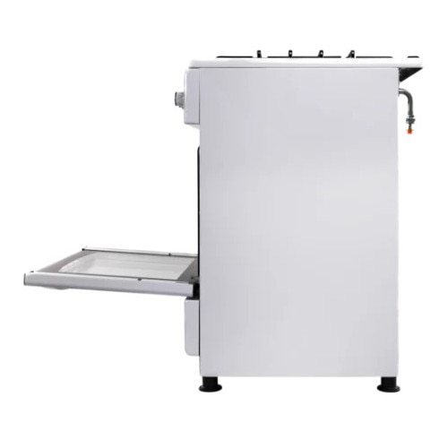 Aragaz Vivax FC-40602IS WH, 60x60 cm, 4 arzatoare pe gaz, cuptor electric, aprindere electrica, alb - Vivax