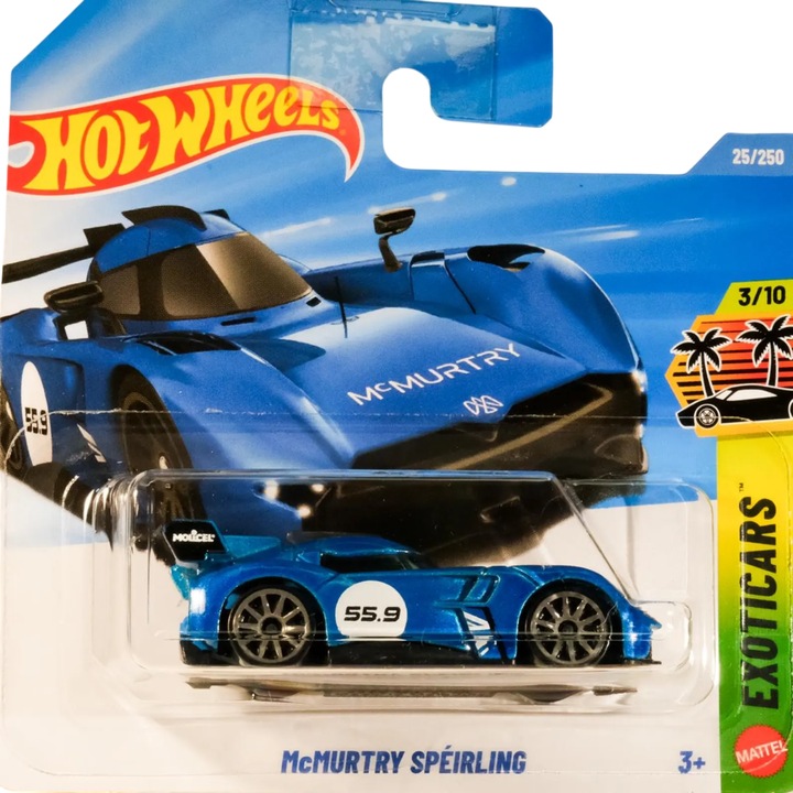 Masinuta Metalica Hot Wheels McMurtry Speirling Albastru 2026