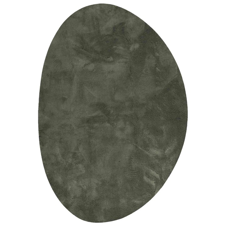 vidaXL Covoare de zona HUARTE Verde padure 140 x 200 cm Poliester