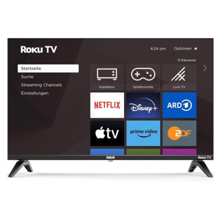 Smart Televízió RCA RK50UN1 50” UHD 4K LED televízió, Roku TV, Wi-Fi, HDR10, Dolby Digital, 3× HDMI, DVR USB