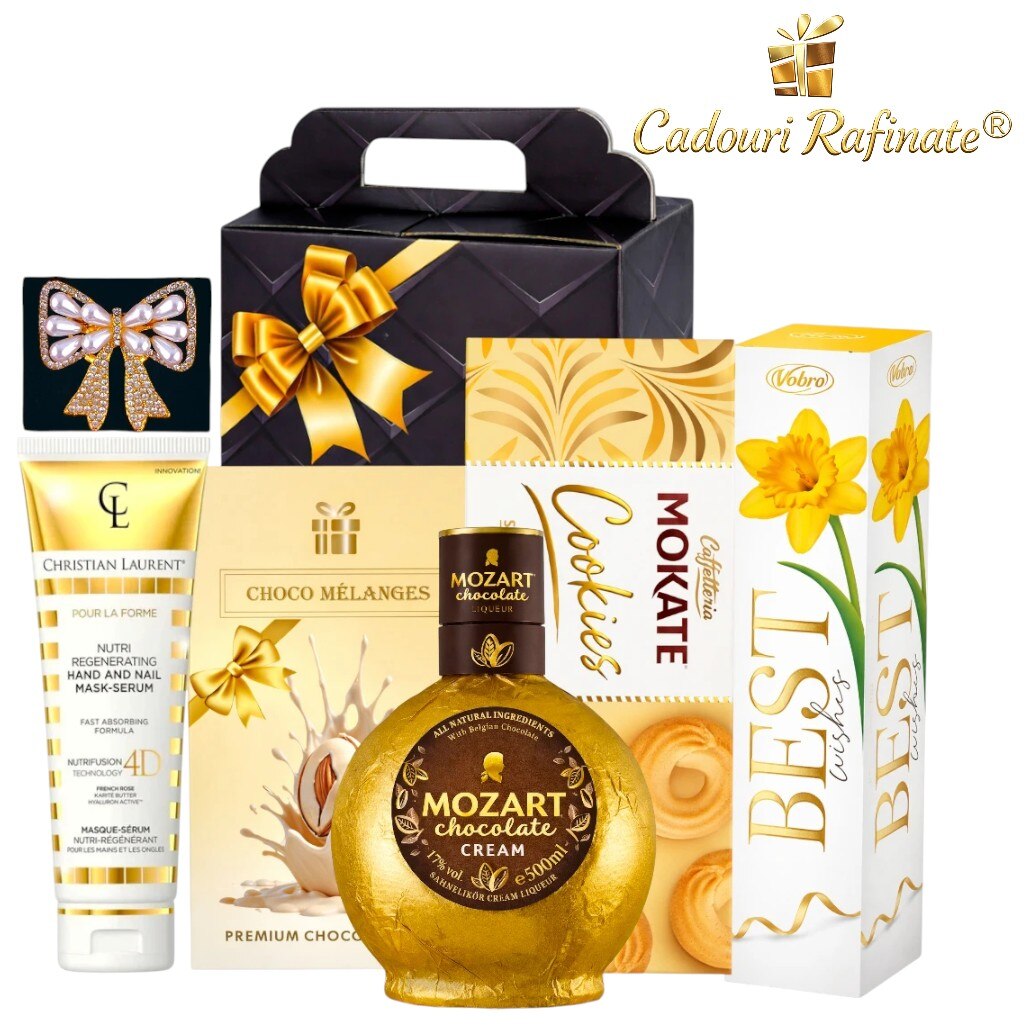Pachet cadou femei, CADOURI RAFINATE®, Opulence Gift – rasfat