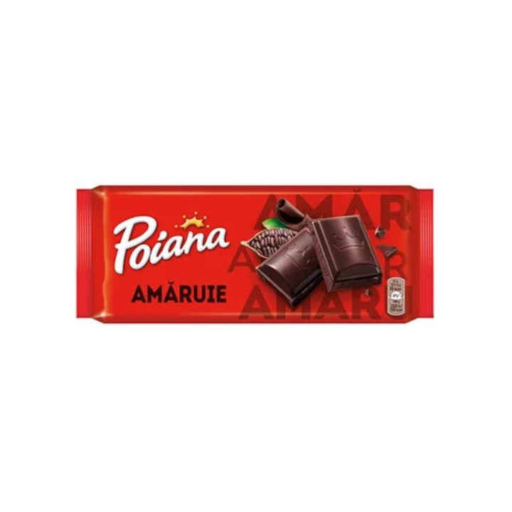 Ciocolata Amaruie, Poiana, 80 g