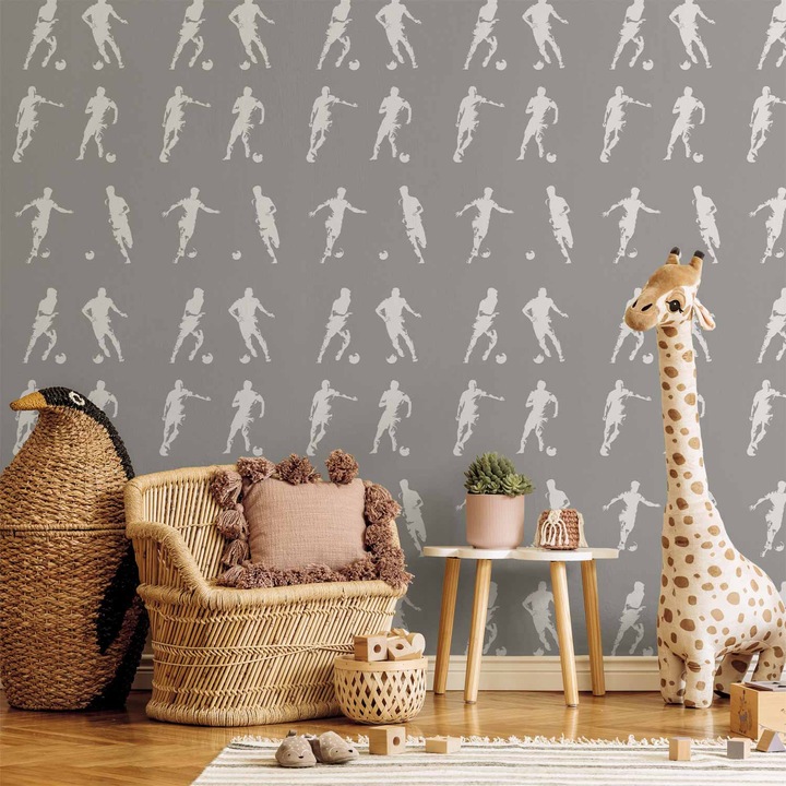 Tapet Standard - Sports Silhouettes - 50 x 1000 cm