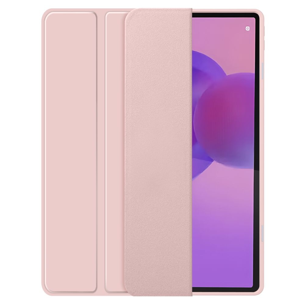 Husa Tech-Protect SmartCase Pen compatibila cu Lenovo Idea Tab Plus, 12.1 inch, Roz