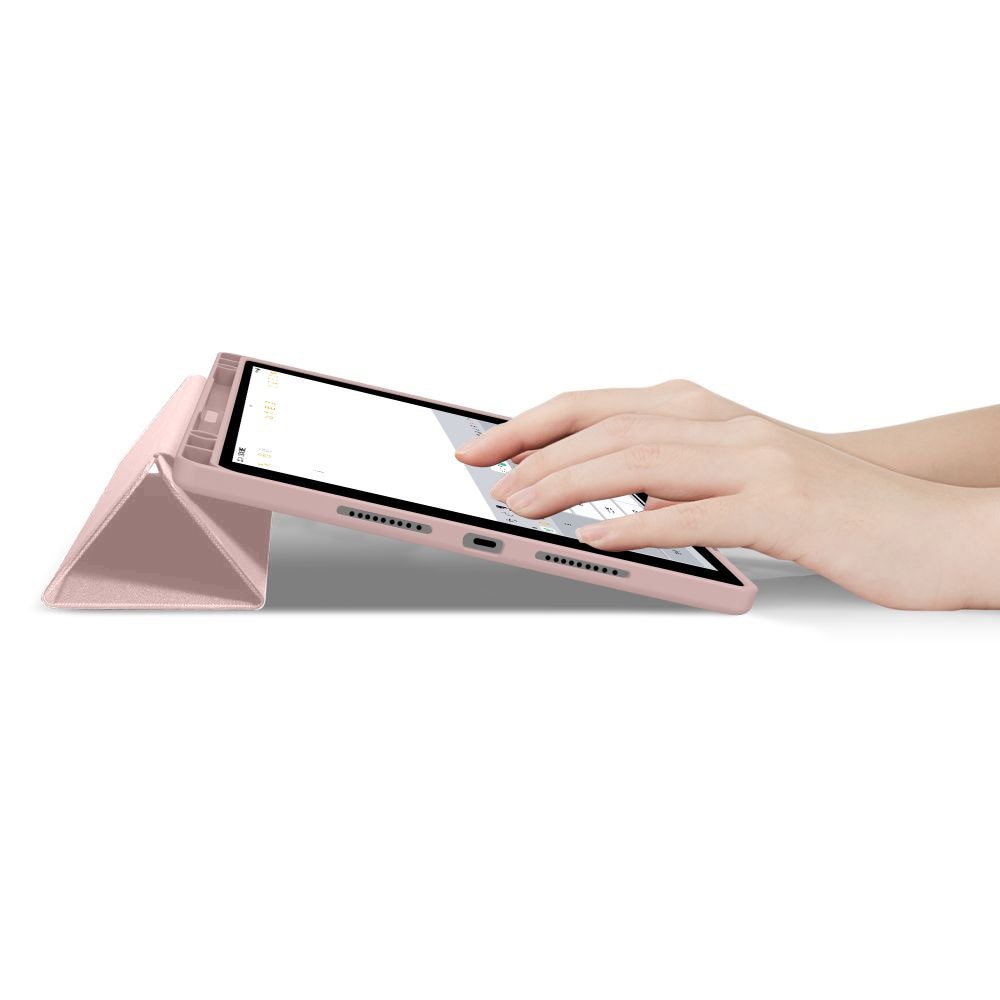Husa Tech-Protect SmartCase Pen compatibila cu Lenovo Idea Tab Plus, 12.1 inch, Roz