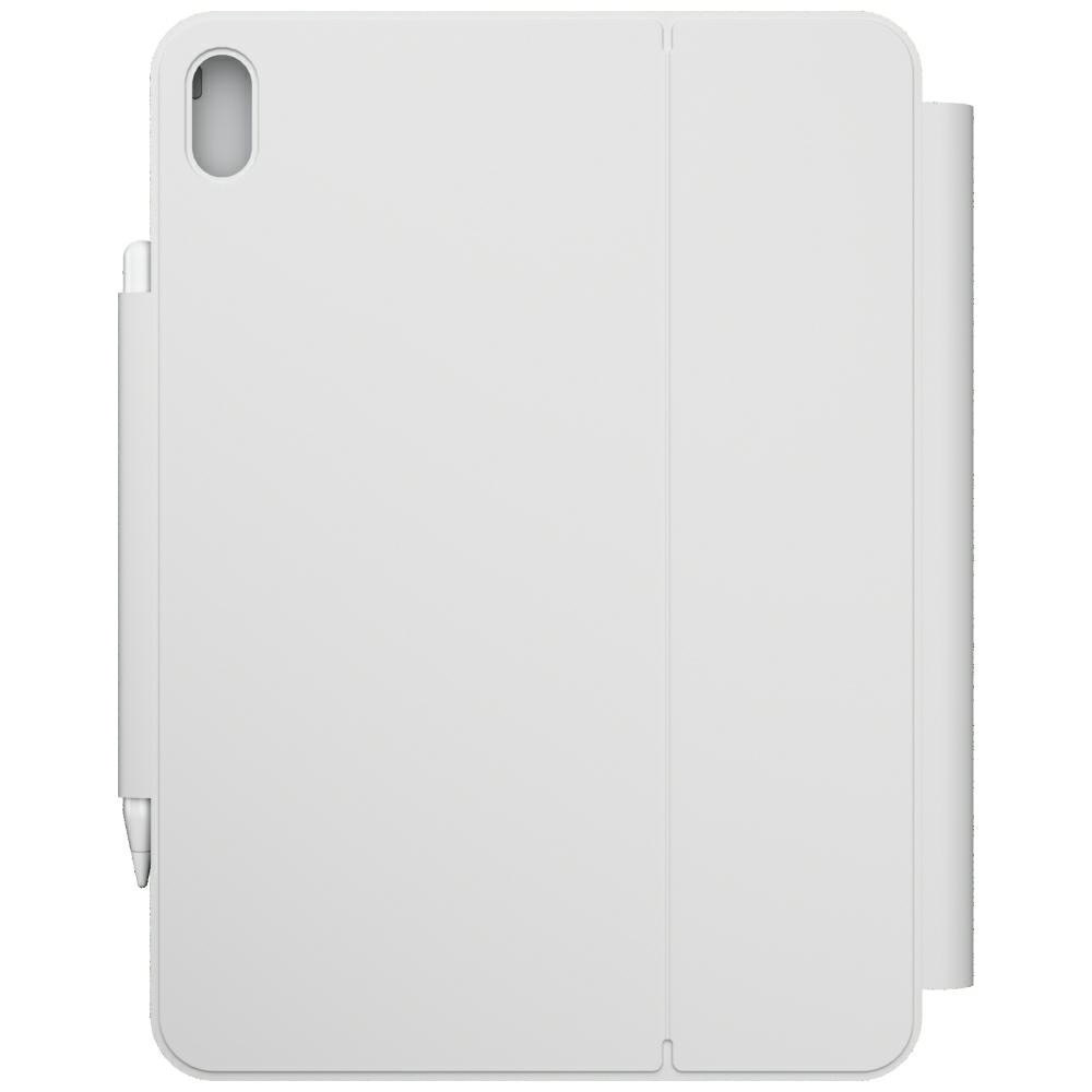 Carcasa cu tastatura Typecase Edge Plus compatibila cu iPad 11 inch (A16) 2025 / iPad 10.9 inch 2022, Alb