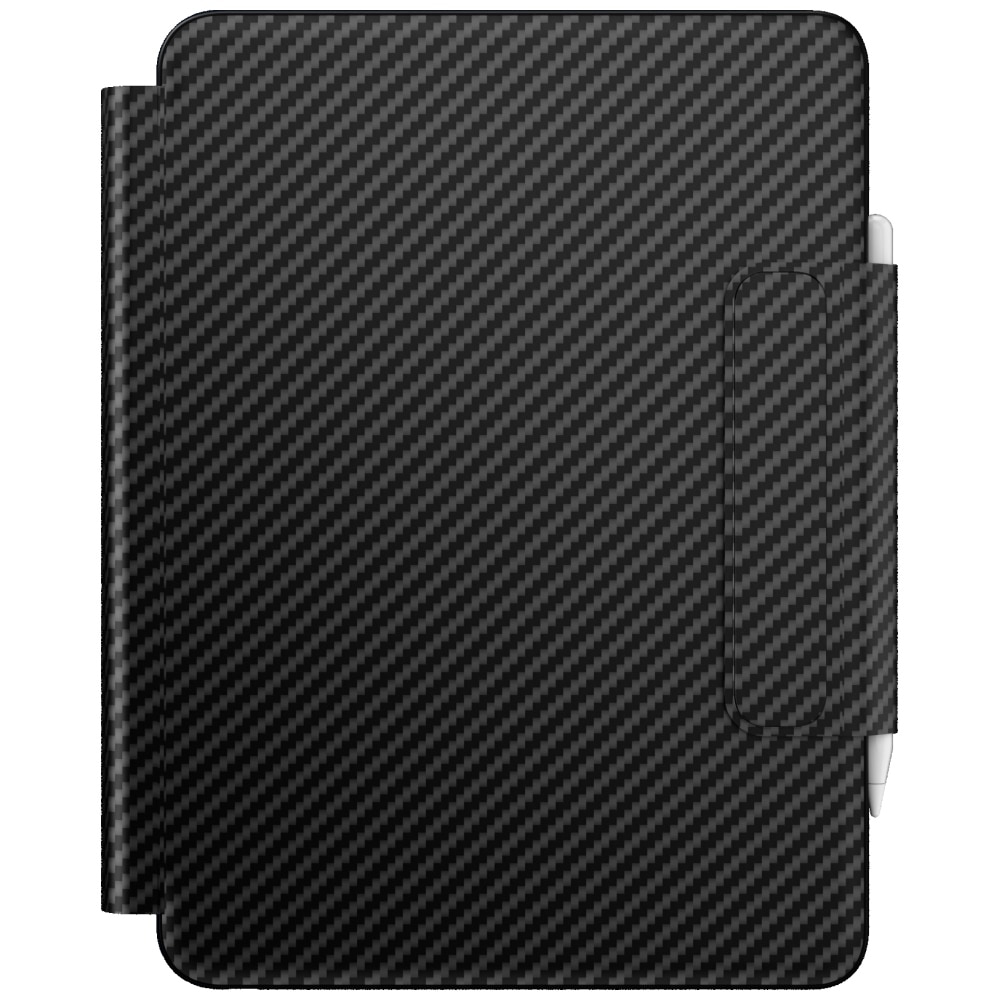 Carcasa cu tastatura Typecase Edge Plus compatibila cu iPad 11 inch (A16) 2025 / iPad 10.9 inch 2022, Carbon Fiber