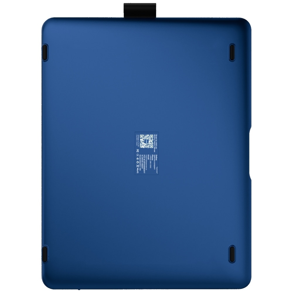Carcasa cu tastatura Typecase Flexbook Touch compatibila cu iPad 11 inch (A16) 2025 / iPad 10.9 inch 2022, Dark Blue