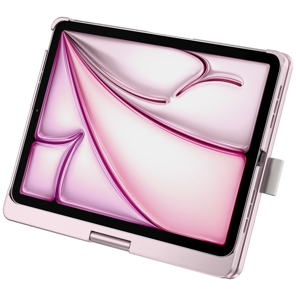 Carcasa cu tastatura Typecase Flexbook Touch compatibila cu iPad Air 11 inch 2024 / 2025, Roz