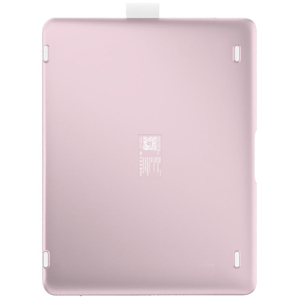 Carcasa cu tastatura Typecase Flexbook Touch compatibila cu iPad 11 inch (A16) 2025 / iPad 10.9 inch 2022, Roz