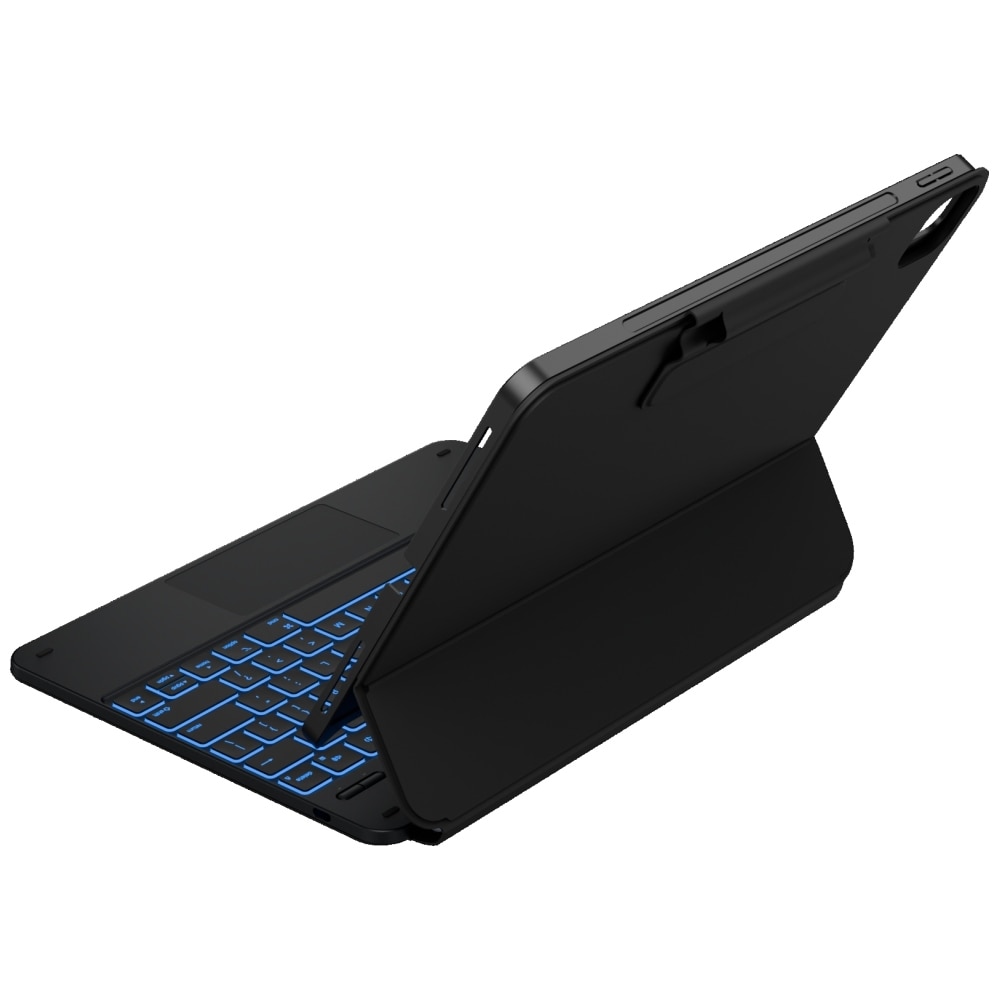 Carcasa cu tastatura Typecase Edge Plus compatibila cu iPad Air 13 inch 2024 / 2025, Negru