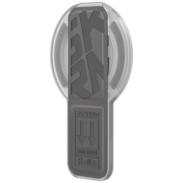 Универсална стойка за телефон Skinarma Arch XE Phaze със стойка, съвместима с MagSafe, Titanium