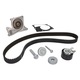 Set pompa apa si curea distributie DACIA LOGAN Pickup (US_) 1.5 dCi 75 CP din 2010, Bosch, 4x Stickere auto cu DACIA