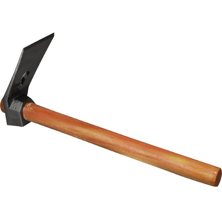 Тесла 450 г с плоска глава, дървена дръжка