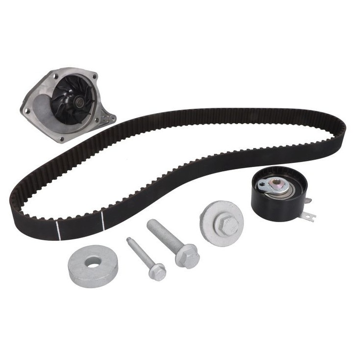 Set pompa apa si curea distributie RENAULT GRAND SCENIC III (JZ0/1_) 1.5 dCi (JZ0A) 86 CP din 2009 - 2016, Bosch, 4x Stickere auto cu RENAULT