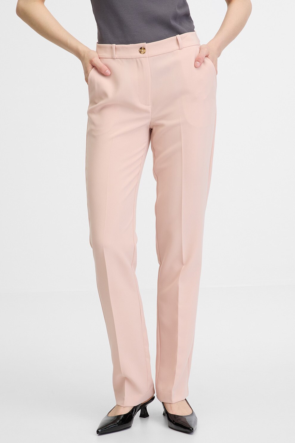 Color Roz Prafuit Orsay, Sacou regular fit, Roz prafuit, 34 - eMAG.ro